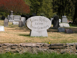 Long Ridge Union Cemetery Marker